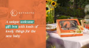 A Unique Welcome Gift Box with Loads of Lovely Things for the New Baby