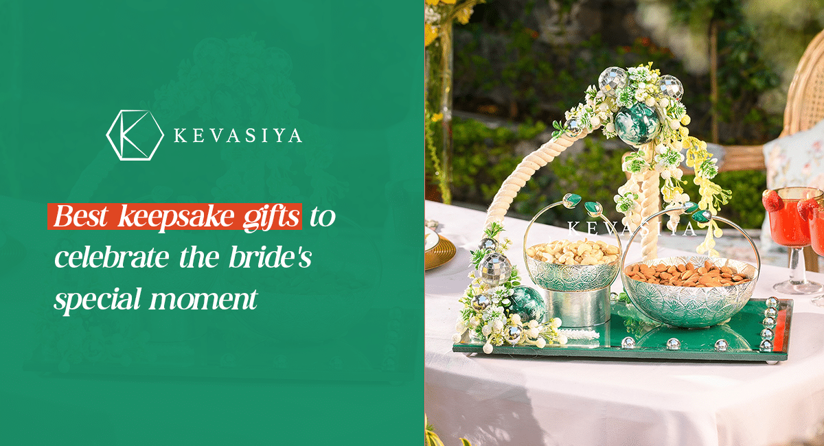 Best keepsake gifts to celebrate the bride's special moment